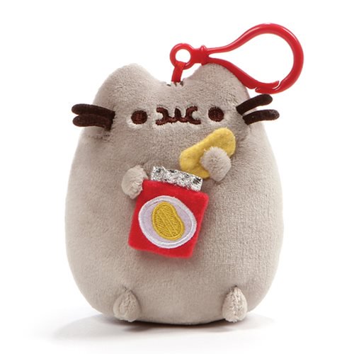 Pusheen the Cat Pusheen Potato Chip Backpack Clip-On Plush  