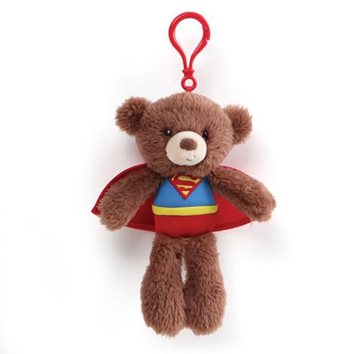 DC Comics Superman Clip-On Backpack Plush                   