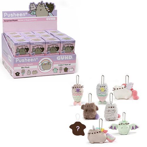 Pusheen the Cat Blind Box Series 6 Plush Display Box        