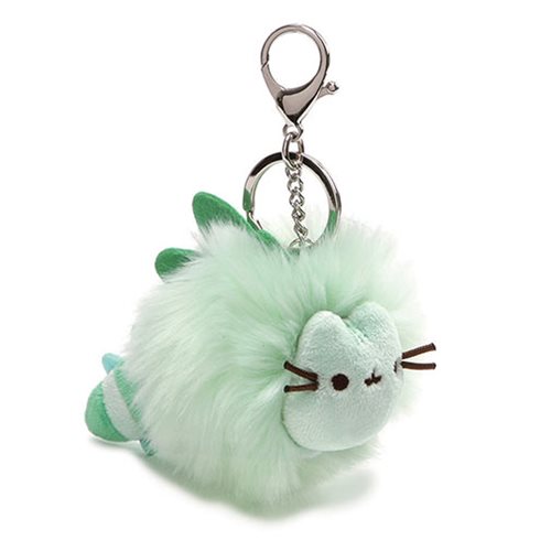 Pusheen the Cat Pusheenosaurus Pom Plush Key Chain          