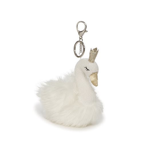 Swan Princess 6 1/2-Inch Plush Key Chain                    