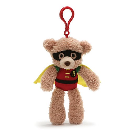 DC Comics Robin 6 1/2-Inch Backpack Clip Key Chain          