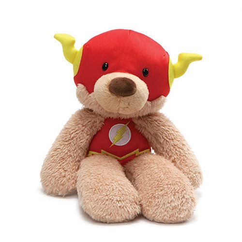 DC Comics Flash Fuzzy Bear 14-Inch Plush                    