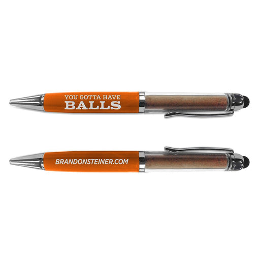 Steiner "Gotta Have Balls" Orange Dirt Pen