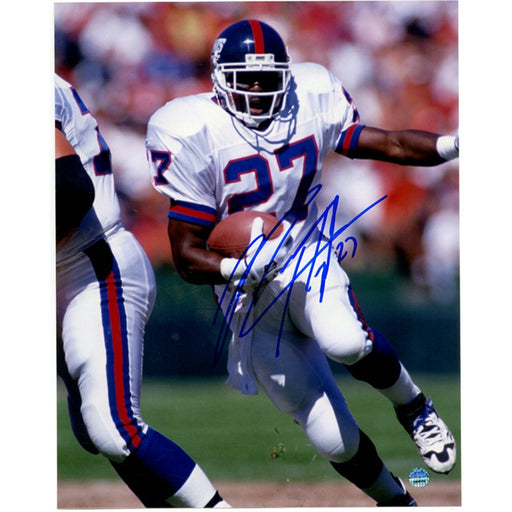 Rodney Hampton Giants Rushing 8x10 Photo