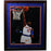 Tim Hardaway Jr Signed One Handed Lay Up 16x20 Photo Framed- Round Cherry Frame w/ Blue over Orange matte