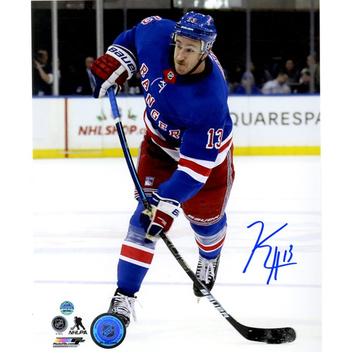 Kevin Hayes New York Rangers Signed 'Slap Shot' 8x10 Photo