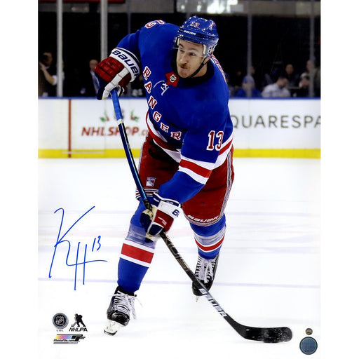 Kevin Hayes New York Rangers Signed 'Slap Shot' 16x20 Photo