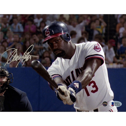 Dennis Haysbert Signed 8x10 Major League Photo Batting (Beckett/SSM)