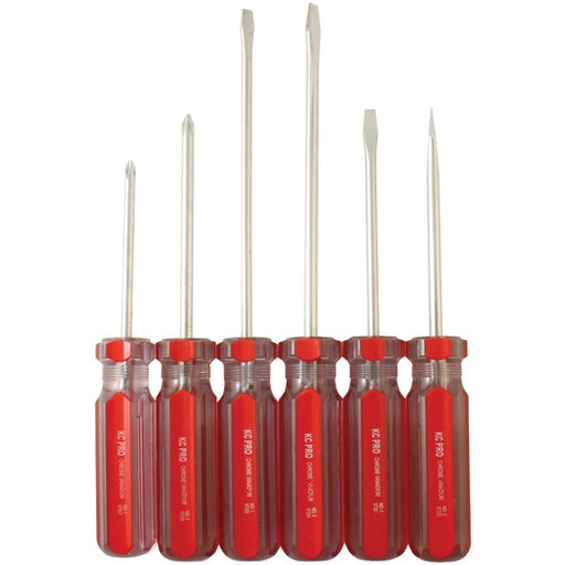 6PC CHOME VAN SCREWDRIVER