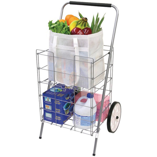 2 WHL FOLDNG CART W/SHELF