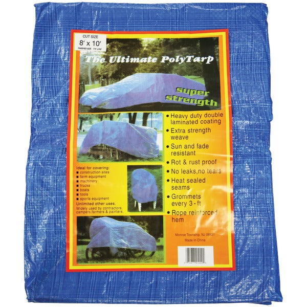 8FT X 10FT PLASTIC TARP