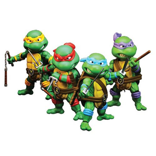 TMNT HMF Die-Cast Metal Action Figure 4-Pack                