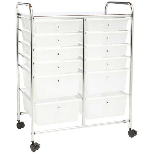 12 DRAWER ROLL CART