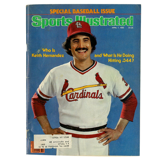 Keith Hernandez 4/7/80 Sports Illustrated Magazine