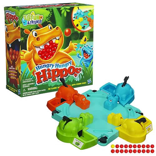 Elefun and Friends Hungry Hungry Hippos Game — Birds Eye Blue.com