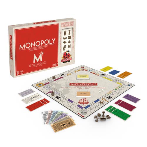 Monopoly 80th Anniversary Edition Game                      