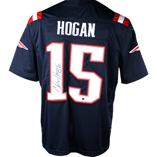 Chris Hogan Signed Nike Color Rush Limited Navy Patriots jersey