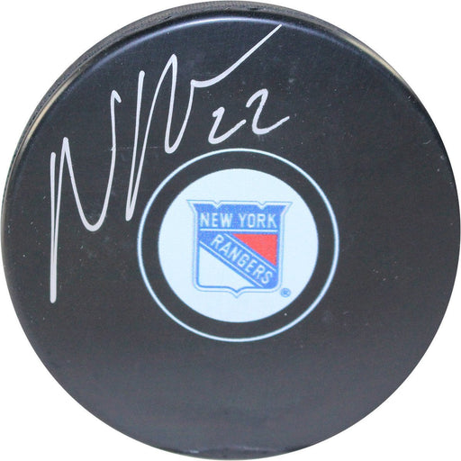 Nick Holden Signed New York Rangers Puck MSG