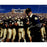 Lou Holtz Signed 8x10 Photo with Team and Scoreboard in Background