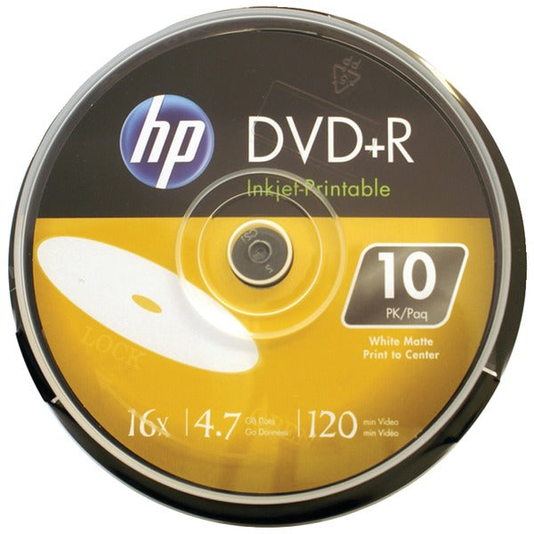 4.7GB PRNTBL DVD+R 10CT