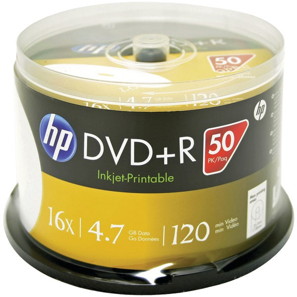 DVD+R 50PK PRNT SPINDLE