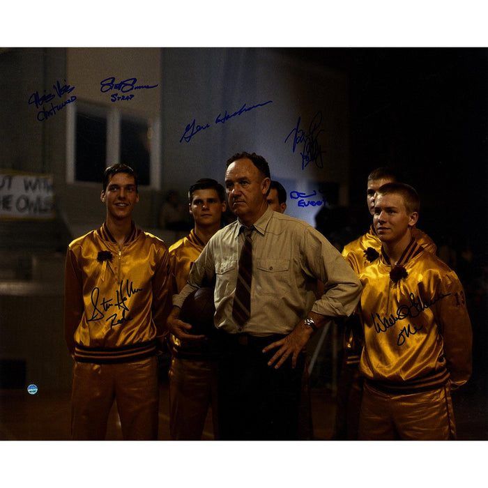 Cast of Hoosiers Multi Signed Team 16x20 Photo (Includes Gene Hackman)