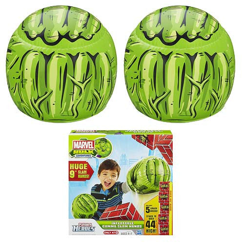 Marvel Hulk Adventures Inflatable Gamma Slam Hulk Hands     