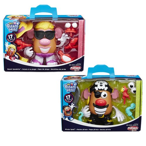 Mr. Potato Head Classic Spud Beach and Pirate Sets          