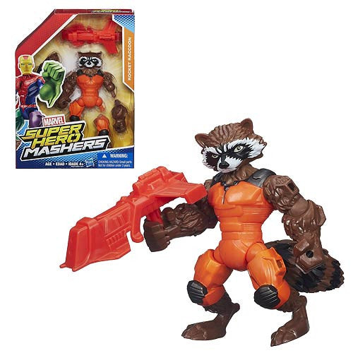 Rocket Raccoon Marvel Super Hero Mashers Action Figure      