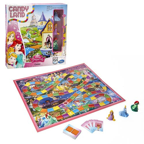 Disney Princess Edition Candy Land Board Game               