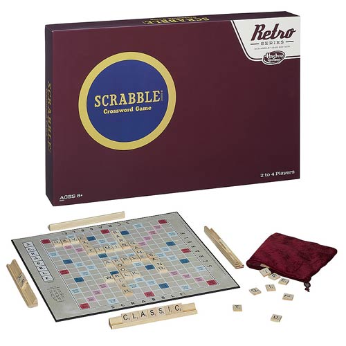 Scrabble Retro Board Game                                   