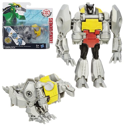 Transformers RID One-Step Gold Armor Grimlock               