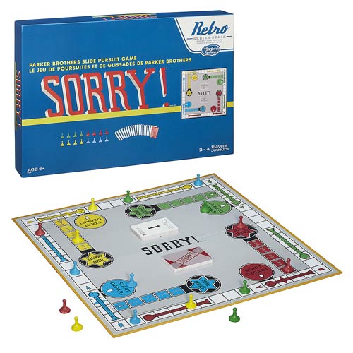 Sorry! Retro Board Game                                     