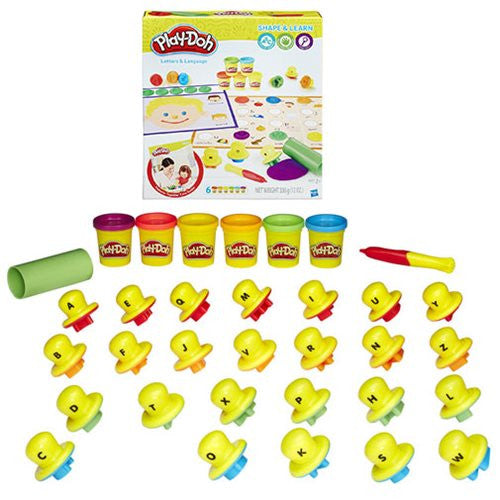 Play-Doh Shape and Learn Letters and Language               