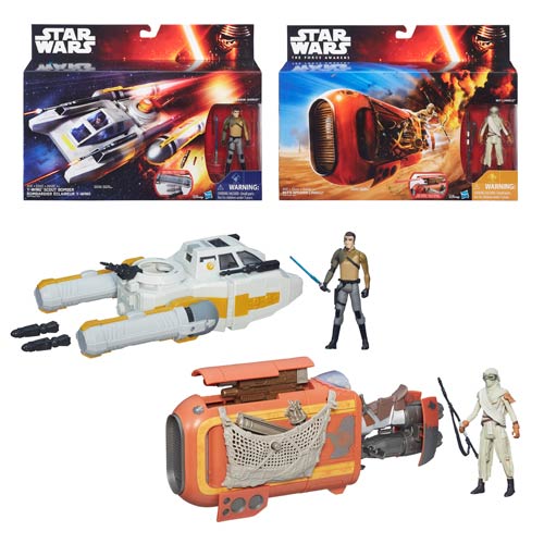 Star Wars The Force Awakens Deluxe Class I Vehicles Wave 1  