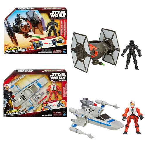 Star Wars Hero Mashers Vehicles Wave 1 Case                 