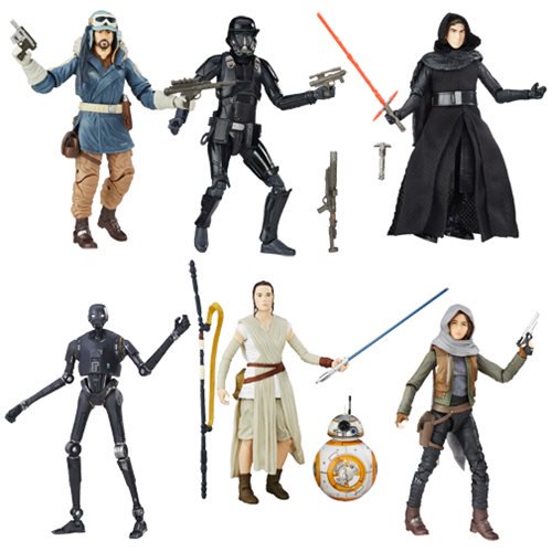 Star Wars The Black Series 6-Inch Action Figures Wave 7 Case