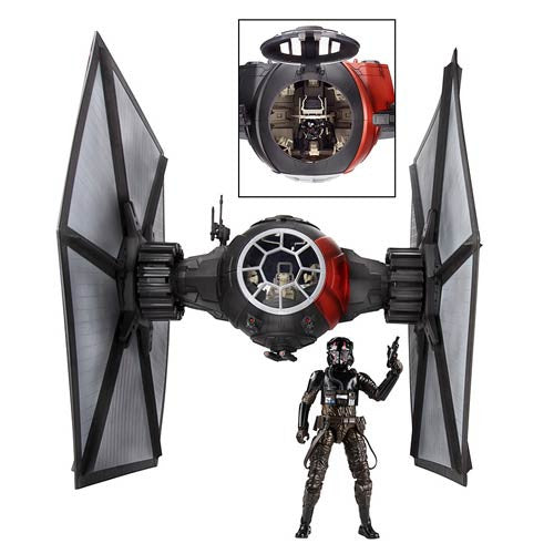 Star Wars TFA Black Series First Order TIE Fighter Vehicle  