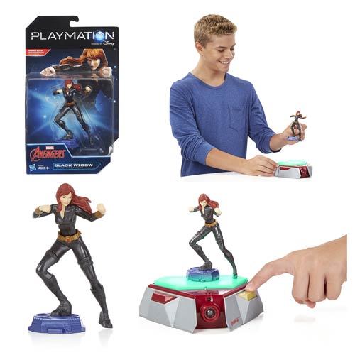 Marvel Avengers Playmation Black Widow Smart Figure         