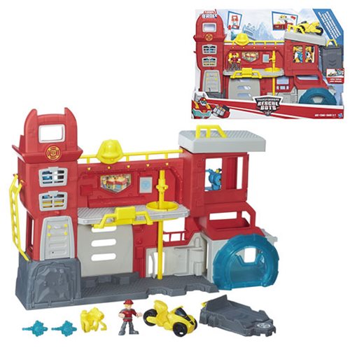 Transformers Rescue Bots Griffin Rock Firehouse Headquarters