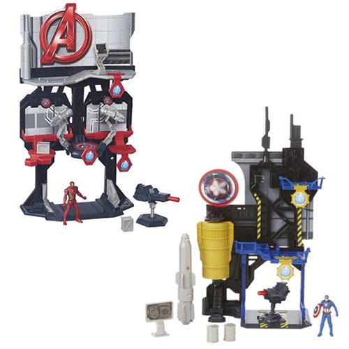 Captain America Civil War 2 1/2-Inch Playsets Wave 1 Case   