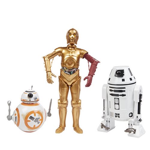 Star Wars TFA 12-Inch Droid Action Figures 3-Pack Exclusive 