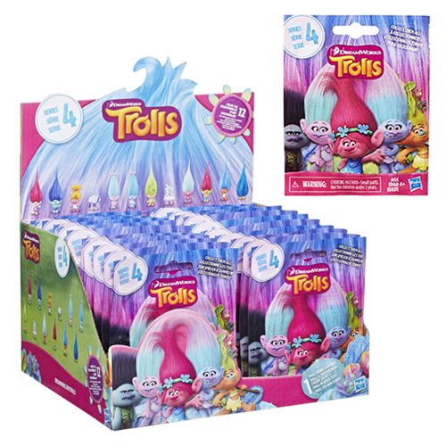 Trolls Small Troll Figure Blind Bag Wave 4 Case             