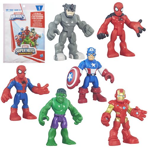 Marvel Super Hero Adventures Blind Bag Figures Wave 1 Case  