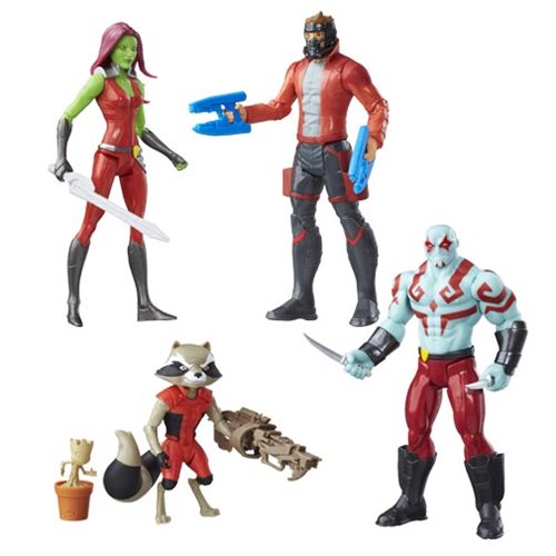 Guardians of the Galaxy 6-Inch Action Figures Wave 1 Rev. 1 