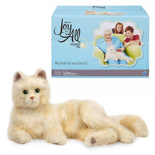 Joy For All Creamy White Cat Plush                          