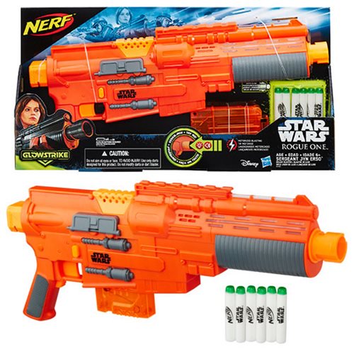 Star Wars Rogue One Nerf Sergeant Jyn Erso Deluxe Blaster   