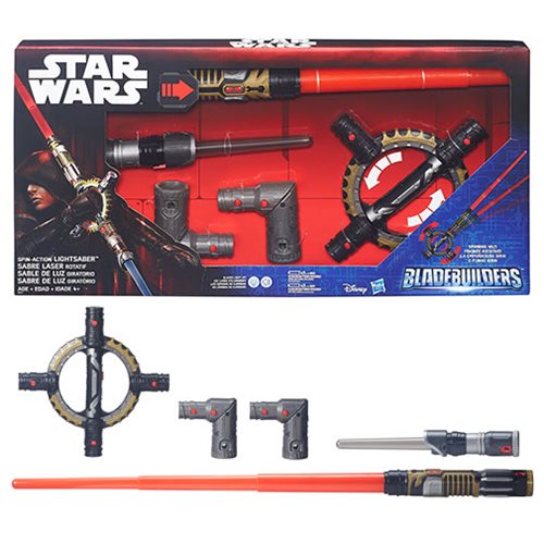 Star Wars Rogue One Bladebuilder Spin-Action Lightsaber     