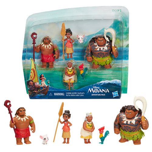 Moana Adventure Doll and Action Figure Action Pack          